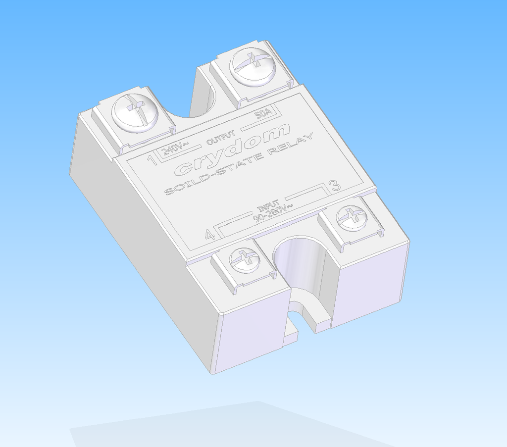 RELAY SS 50A 90-280VAC INPUT | Quik 'n Crispy